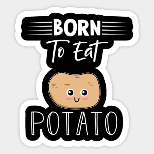 Funny Potato Sticker